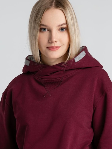 Толстовка Kulonga Terry, бордовая фото 13 Толстовка Kulonga Terry, бордовая фото 13