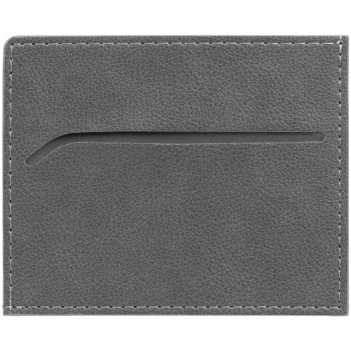 Чехол для карточек Petrus, серый фото 3 Чехол для карточек Petrus, серый фото 3