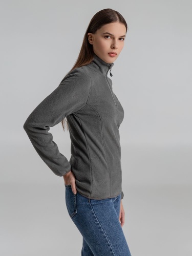 Толстовка флисовая женская Frontflip серая фото 5 Толстовка флисовая женская Frontflip серая фото 5