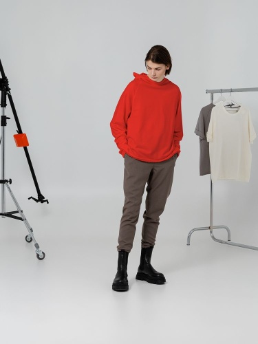 Худи унисекс Vozduh 1.0, красное фото 3 Худи унисекс Vozduh 1.0, красное фото 3