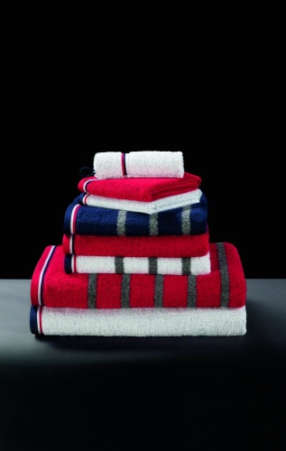 Полотенце Athleisure Strip Medium, белое фото 8 Полотенце Athleisure Strip Medium, белое фото 8