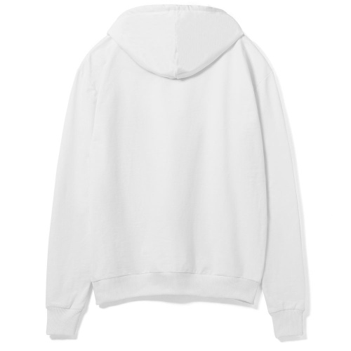 Толстовка с капюшоном Unit Kirenga, белая фото 3 Толстовка с капюшоном Unit Kirenga, белая фото 3