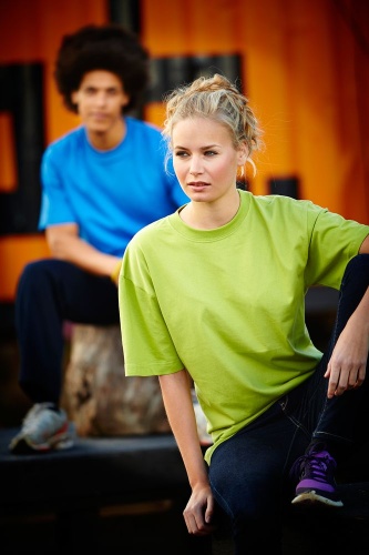 Футболка мужская Heavy, зеленая фото 4