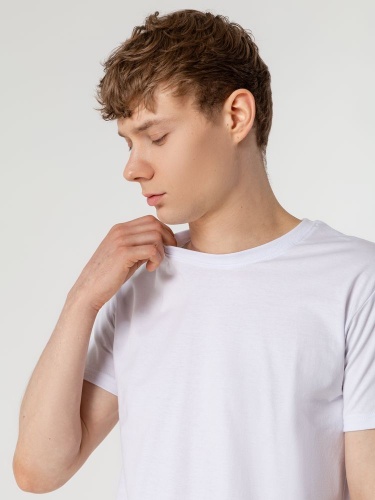 Футболка унисекс T-Bolka 160, белая фото 8