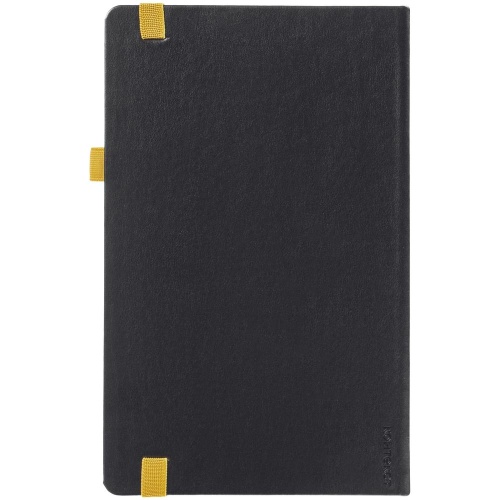 Ежедневник Ton, недатированный, черный с желтым фото 2