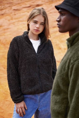 Куртка унисекс Finch, темно-серая (графит) фото 7 Куртка унисекс Finch, темно-серая (графит) фото 7