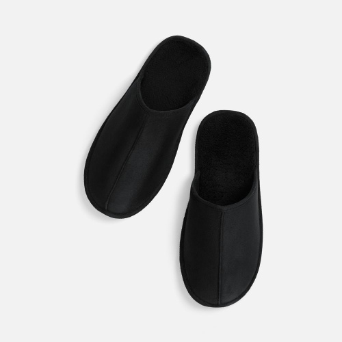 Тапочки домашние Norridge, черные фото 2 Тапочки домашние Norridge, черные фото 2