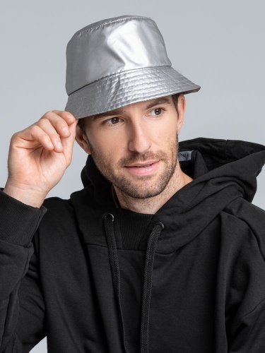 Панама Palladio, серебристая фото 8 Панама Palladio, серебристая фото 8