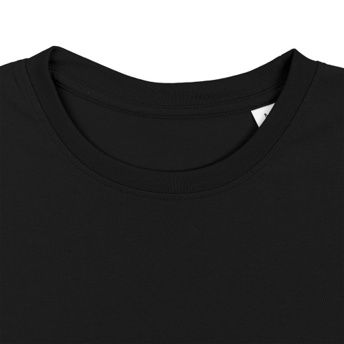 Футболка унисекс T-Bolka 180, черная фото 4