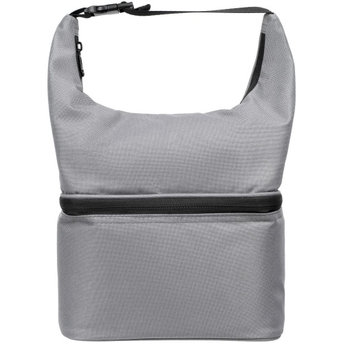 Термосумка с ланчбоксом Smakk, серая фото 6 Термосумка с ланчбоксом Smakk, серая фото 6