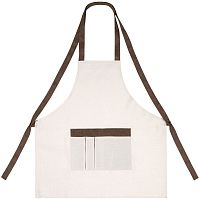 Фартук Settle In, светло-бежевый (молочный)