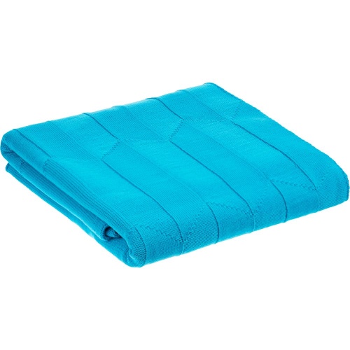 Плед Rombus, бирюзовый фото 2