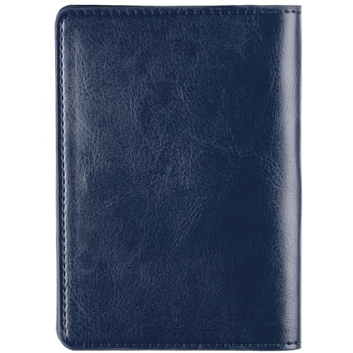 Обложка для паспорта Nebraska, синяя фото 3