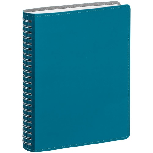Ежедневник Spring Shall, недатированный, бирюзовый фото 2 Ежедневник Spring Shall, недатированный, бирюзовый фото 2