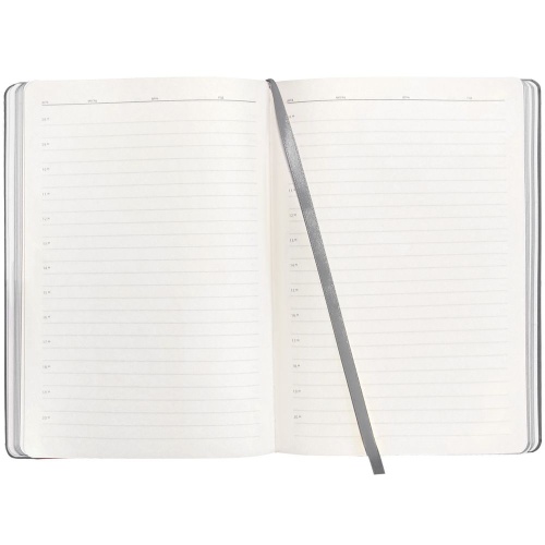 Ежедневник Shall Light, недатированный, серый фото 6 Ежедневник Shall Light, недатированный, серый фото 6