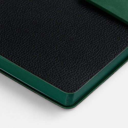 Ежедневник Boom, недатированный, черный с зеленым фото 3 Ежедневник Boom, недатированный, черный с зеленым фото 3