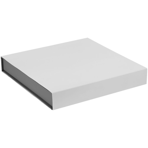 Коробка Memoria под ежедневник и ручку, серая фото 4 Коробка Memoria под ежедневник и ручку, серая фото 4