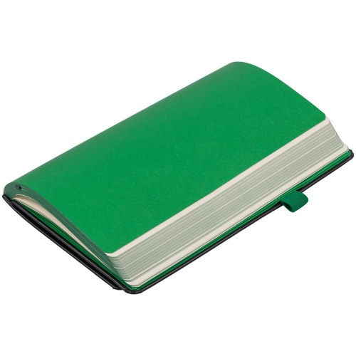 Ежедневник Ton недатированный, черный с зеленым фото 9 Ежедневник Ton недатированный, черный с зеленым фото 9