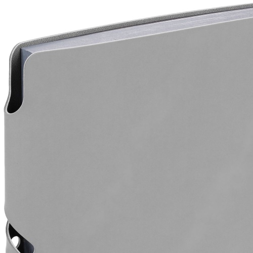 Ежедневник Flexpen Shall, недатированный, серый фото 3