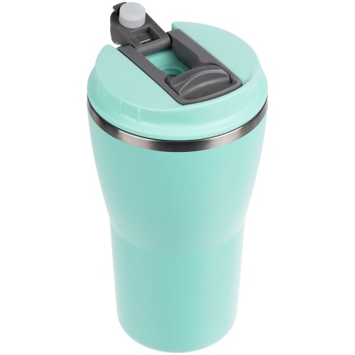 Термостакан Sapporo, бирюзовый фото 3 Термостакан Sapporo, бирюзовый фото 3