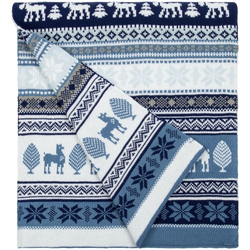 Шарф Mirakler, синий фото 3 Шарф Mirakler, синий фото 3