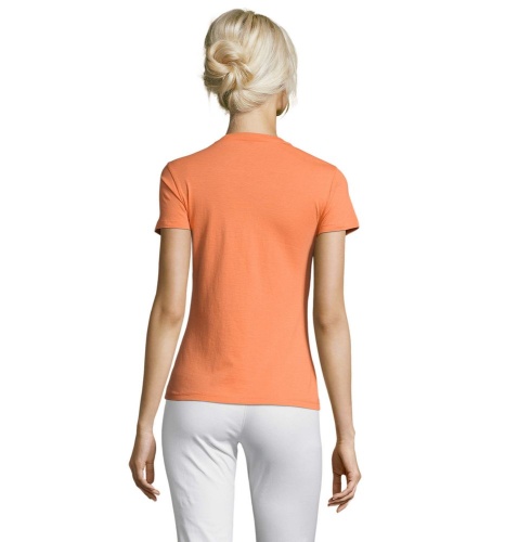 Футболка женская Regent Women, оранжевая (абрикосовая) фото 7