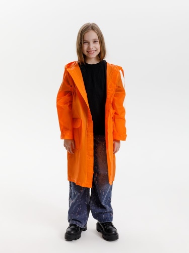 Дождевик детский RainDrop Kids, оранжевый фото 5