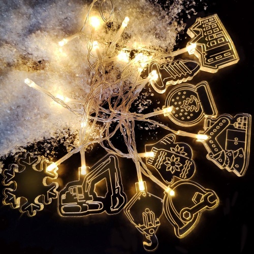 Светодиодная гирлянда Build The Future, строительство фото 10 Светодиодная гирлянда Build The Future, строительство фото 10