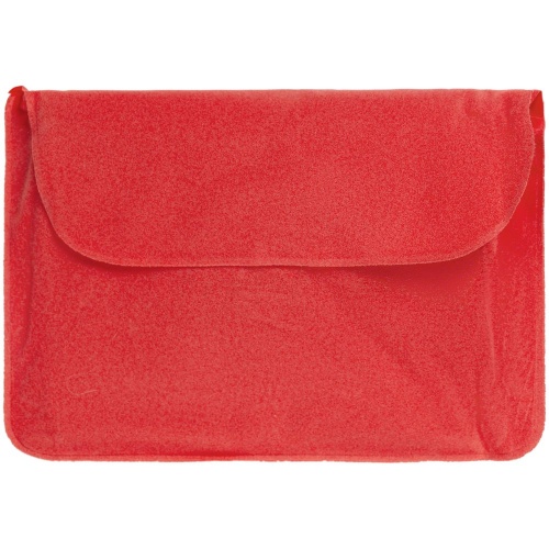 Надувная подушка под шею в чехле Sleep, красная фото 4