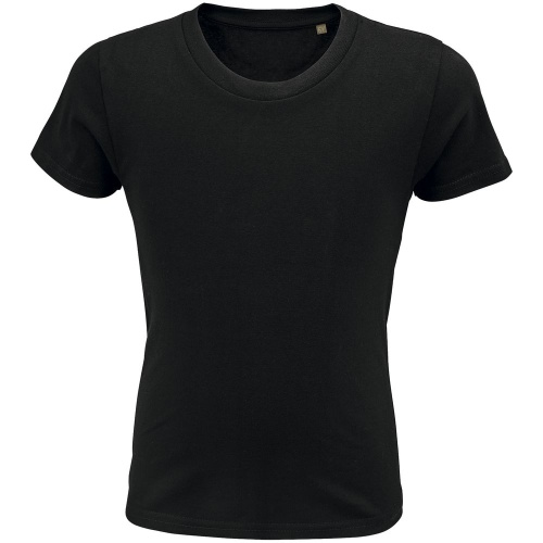 Футболка детская Pioneer Kids, черная Футболка детская Pioneer Kids, черная