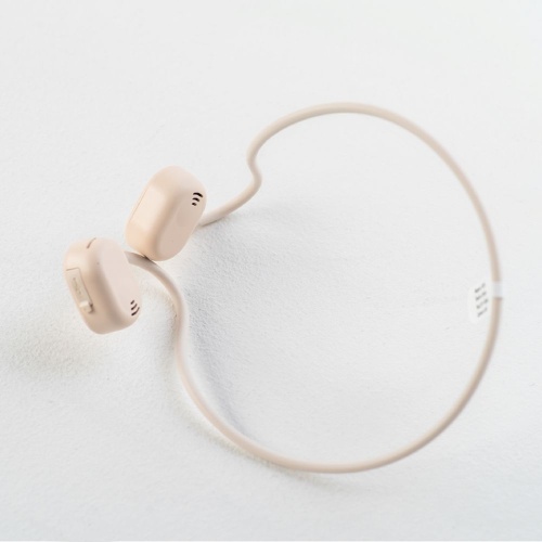 Беспроводные наушники OpenAir Arc, бежевые фото 2