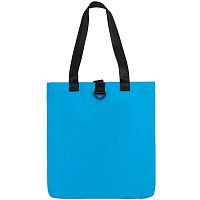 Шопер Manifest Color из светоотражающей ткани, синий, уценка