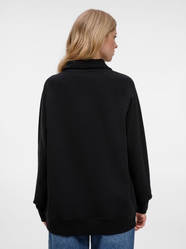 Толстовка унисекс S3, черная фото 5