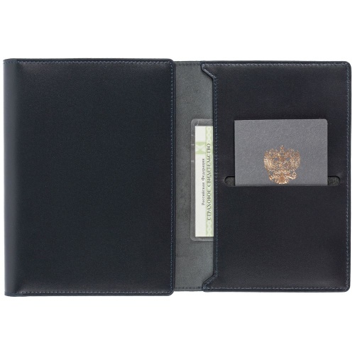 Ежедневник-портфолио Napoli, недатированный, синий фото 6 Ежедневник-портфолио Napoli, недатированный, синий фото 6