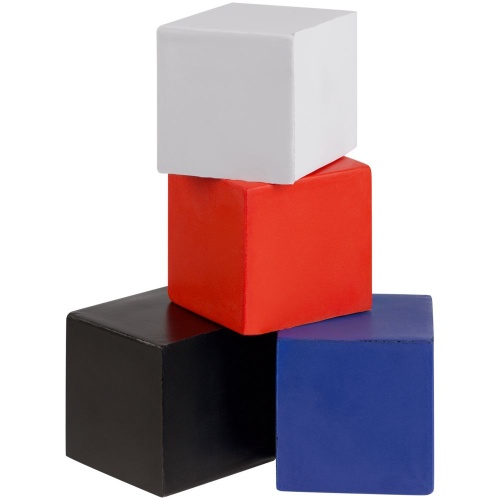 Антистресс «Кубик», красный фото 2 Антистресс «Кубик», красный фото 2