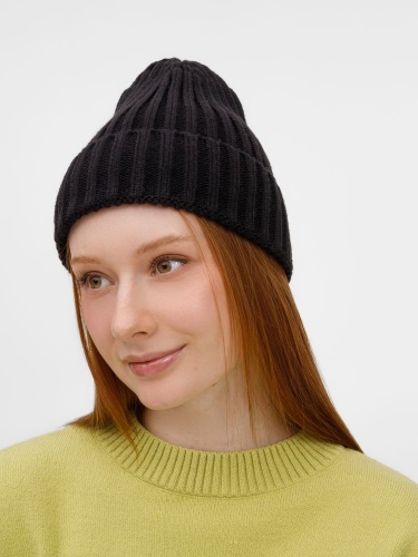 Шапка Faculty, черная фото 2