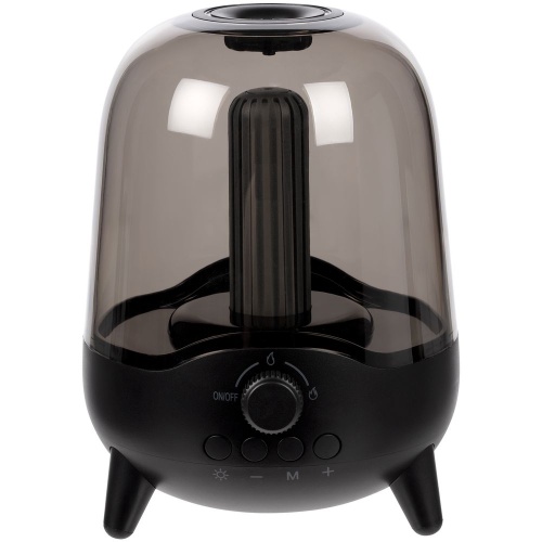 Беспроводная колонка с подсветкой soundFlicker, черная фото 4 Беспроводная колонка с подсветкой soundFlicker, черная фото 4