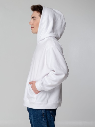 Худи флисовое унисекс Manakin, сиреневое фото 10