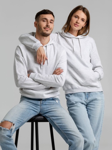 Толстовка с капюшоном Snake II светло-серый меланж фото 10 Толстовка с капюшоном Snake II светло-серый меланж фото 10