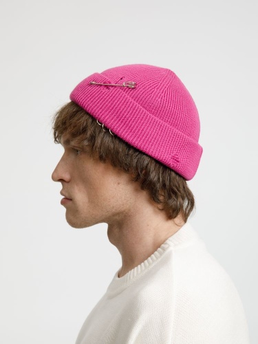 Шапка Pricker, розовая (малиновая) фото 5 Шапка Pricker, розовая (малиновая) фото 5