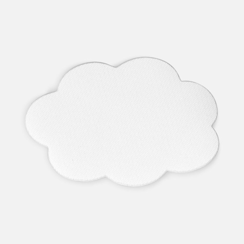 Наклейка тканевая Lunga Calum, L, белая фото 2 Наклейка тканевая Lunga Calum, L, белая фото 2