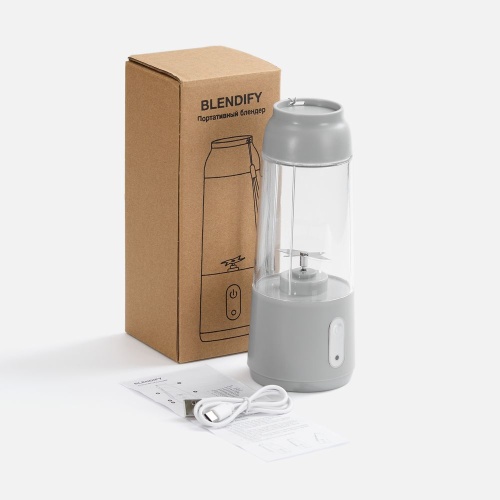 Портативный блендер Blendify, серый фото 8