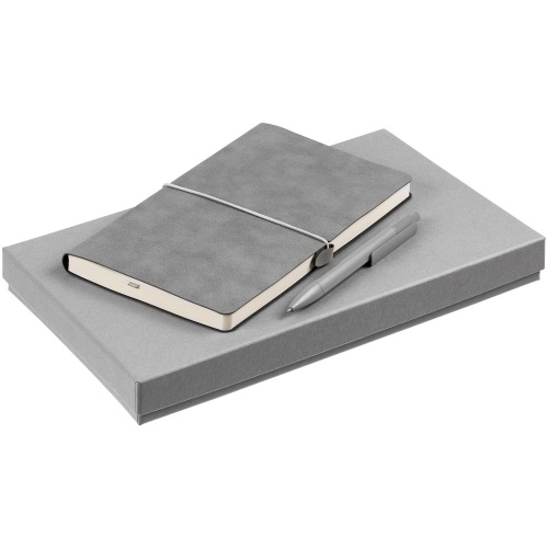 Набор Nubuk Simple, серый фото 2 Набор Nubuk Simple, серый фото 2