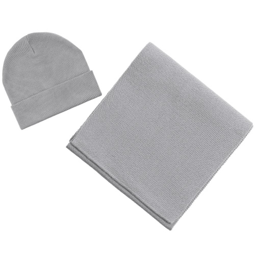 Шапка Glenn, светло-серая фото 4 Шапка Glenn, светло-серая фото 4