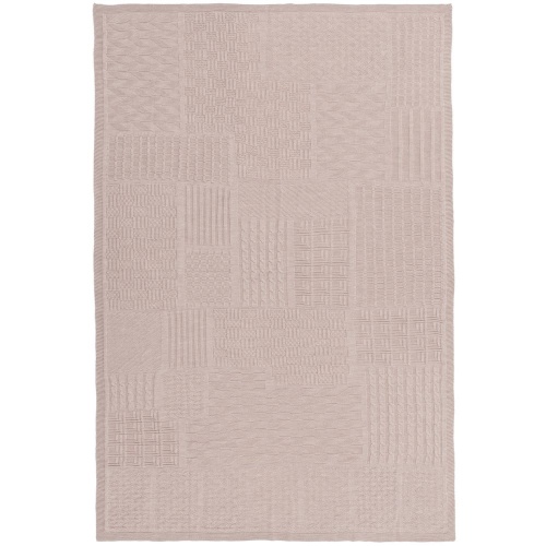 Плед Snippet, бежевый меланж фото 3