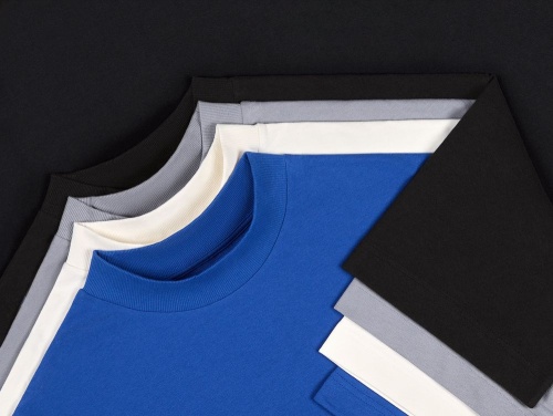 Футболка оверсайз унисекс T9, синяя фото 4