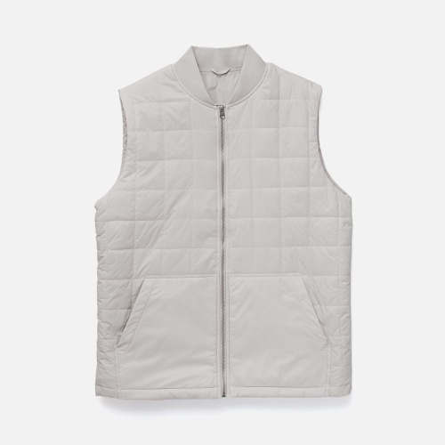 Жилет унисекс Warmbridge, светло-серый Жилет унисекс Warmbridge, светло-серый