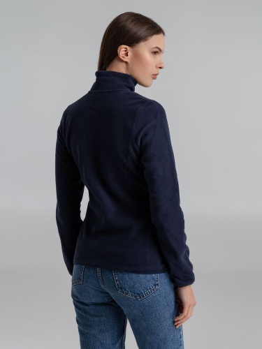 Толстовка флисовая женская Frontflip темно-синяя фото 6