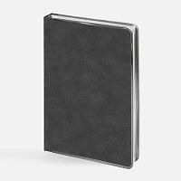 Ежедневник Metal Frame на заказ, датированный, темно-серый