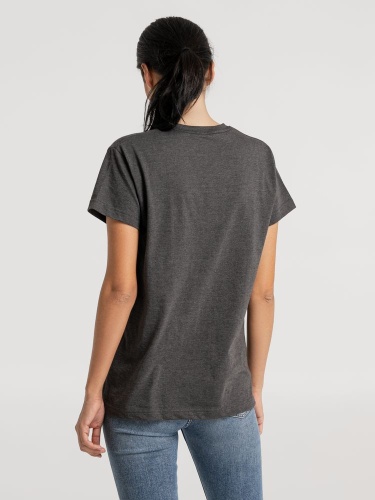 Футболка унисекс Firm Wear, черный меланж фото 7 Футболка унисекс Firm Wear, черный меланж фото 7